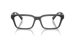 Armani Exchange AX3116F 8356 แว่นสายตาอะซิเตทเทาโปร่งใสประกาย ผู้ชาย