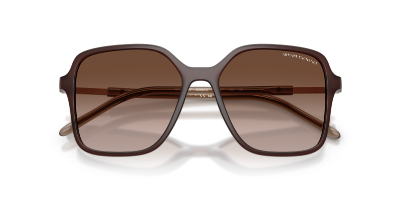 แว่นกันแดด Armani Exchange AX4163SF-839613 ภาพใกล้ด้านหน้า