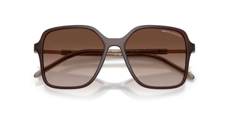 แว่นกันแดด Armani Exchange AX4163SF-839613 ภาพใกล้ด้านหน้า