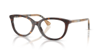 Burberry Optic BE2431F 4216 Dark Havana Burberry BE2431F 4216 มุมเอียง 3/4