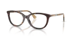 Burberry Optic BE2431F 4216 Dark Havana Burberry BE2431F 4216 มุมเอียง 3/4