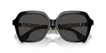 Burberry Sun BE4389F 300187 Black Dark Grey Burberry BE4389F 300187 close-up ด้านหน้า