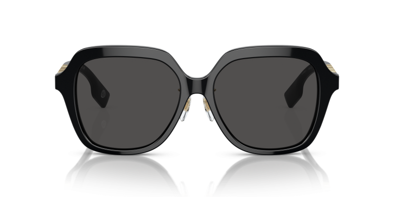 Burberry Sun BE4389F 300187 Black Dark Grey Burberry BE4389F 300187 ด้านหน้า
