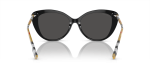 Burberry Sun BE4407F 385387 Black Dark Grey Burberry BE4407F 385387 ขาแว่นด้านใน