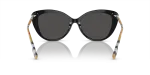 Burberry Sun BE4407F 385387 Black Dark Grey Burberry BE4407F 385387 ขาแว่นด้านใน