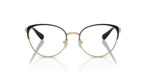 แว่นสายตา Emporio Armani EA1150 รหัสสี 3014 ทองซีดประกาย/ดำ มุมหน้า