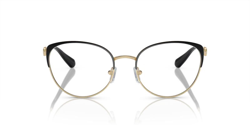 แว่นสายตา Emporio Armani EA1150 รหัสสี 3014 ทองซีดประกาย/ดำ มุมหน้า