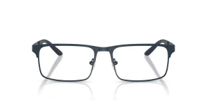 Emporio Armani EA1170 3396 แว่นสายตาสีน้ำเงินด้าน ทรงสี่เหลี่ยมเต็มขอบผู้ชาย ด้านหน้า
