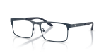 Emporio Armani Optic EA1170 3396 Matte Blue Emporio Armani EA1170 3396 มุมเอียง 3/4