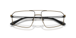 Emporio Armani Optic EA1184 3270 Brushed Antique Gold Emporio Armani EA1184 3270 close-up ด้านหน้า