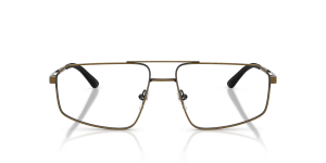 Emporio Armani EA1184 3270 แว่นสายตาสีทองโบราณ ทรงนักบินเต็มขอบผู้ชาย ด้านหน้า