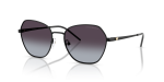 Emporio Armani Sun EA2161 30018G Matte Black Grey Gradient Emporio Armani EA2161 30018G มุมเอียง 3/4