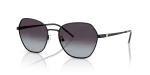 Emporio Armani Sun EA2161 30018G Matte Black Grey Gradient Emporio Armani EA2161 30018G มุมเอียง 3/4