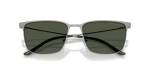 Emporio Armani Sun EA2164D 30039A Matte Gunmetal Polar Dark Green Emporio Armani EA2164D 30039A close-up ด้านหน้า