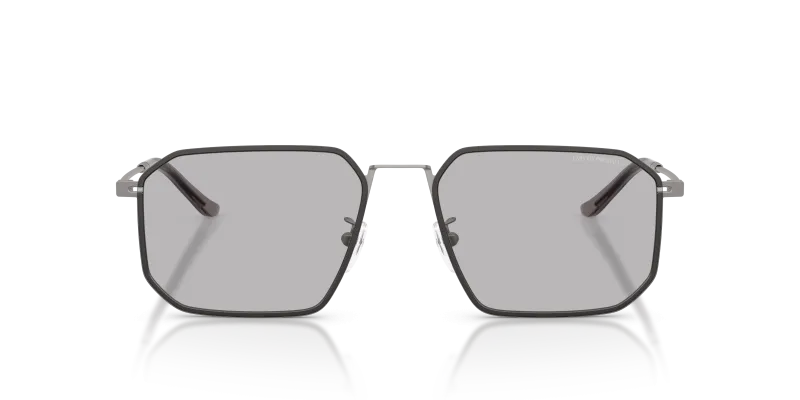 แว่นกันแดด Emporio Armani Sun EA2165D 300387 Matte Gunmetal Dark Grey แว่นกันแดด Emporio Armani EA2165D 300387 ด้านหน้า