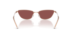 Emporio Armani Sun EA2174B 301175 Shiny Rose Gold Dark Violet Emporio Armani EA2174B 301175 ขาแว่นด้านใน