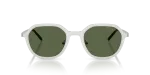 แว่นกันแดด Emporio Armani Sun EA2176 301571 Matte Silver Dark Green แว่นกันแดด Emporio Armani EA2176 301571 สีเงินด้าน เลนส์เขียวเข้ม มุมหน้า