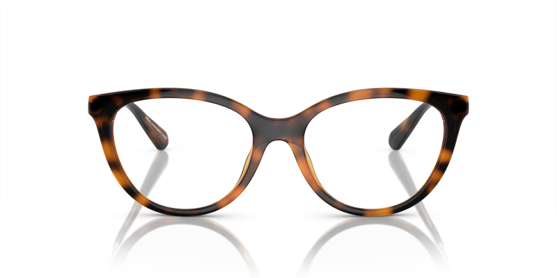Emporio Armani Sun EA4213U 50261W Shiny Havana Clear Emporio Armani EA4213U 50261W ด้านหน้า แว่นกันแดดทรงตาแมว Shiny Havana ขาทองอ่อน Most Popular