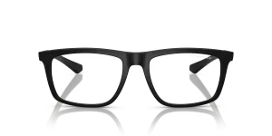 Emporio Armani EA4235F 50011W ด้านหน้า แว่นกันแดดทรงสี่เหลี่ยมดำด้าน คานต่ำสำหรับผู้ชาย Most Popular