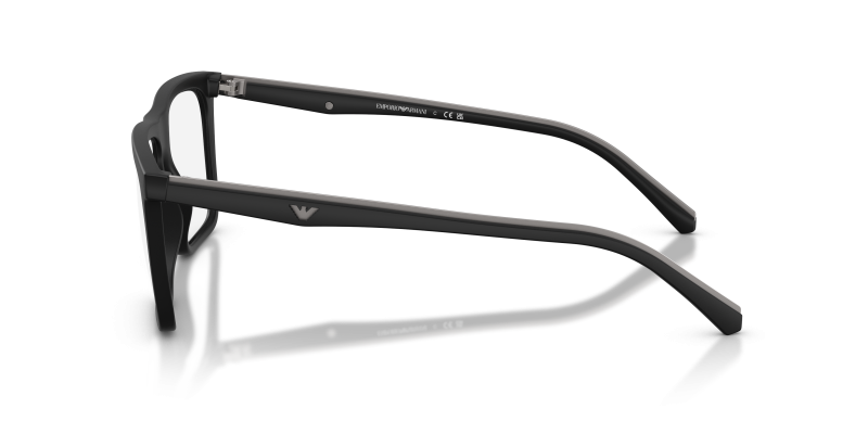 แว่นกันแดด Emporio Armani EA4258F 50011W มุมข้าง ระบบ Clip-On แม่เหล็ก