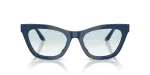 Emporio Armani EA4259U 63253F แว่นกันแดดตาแมวน้ำเงินประกาย ผู้หญิง ด้านหน้า