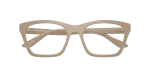 Emporio Armani Sun EA4274BU 63791W Shiny Tundra Clear Emporio Armani EA4274BU 63791W close-up ด้านหน้า