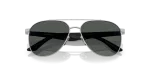 Emporio Armani Sun EK2001 310587 Matte Silver Dark Grey Emporio Armani EK2001 310587 close-up ด้านหน้า