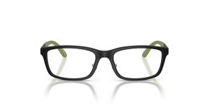 Emporio Armani EK3009 5001 แว่นสายตาเด็กทรงสี่เหลี่ยมดำด้าน ด้านหน้า