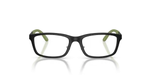 Emporio Armani EK3009 5001 แว่นสายตาเด็กทรงสี่เหลี่ยมดำด้าน ด้านหน้า