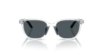 Emporio Armani Sun EK4006U 589387 Shiny Crystal Dark Grey Emporio Armani EK4006U 589387 แว่นกันแดดเด็กคริสตัลประกาย เลนส์เทาเข้ม ด้านหน้า