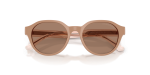 Emporio Armani Sun EK4008U 638473 Shiny Opal Tundra Dark Brown Emporio Armani EK4008U 638473 close-up ด้านหน้า