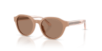 Emporio Armani Sun EK4008U 638473 Shiny Opal Tundra Dark Brown Emporio Armani EK4008U 638473 มุมเอียง 3/4