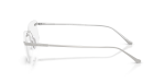 แว่นสายตา Coach HC5196TD 9001 มุมข้าง Rimless ไทเทเนียมเงิน Saddle Bridge