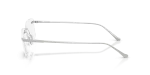 Coach Optic HC5196TD 9001 Shiny Silver แว่นสายตา Coach HC5196TD 9001 มุมข้าง Rimless ไทเทเนียมเงิน Saddle Bridge