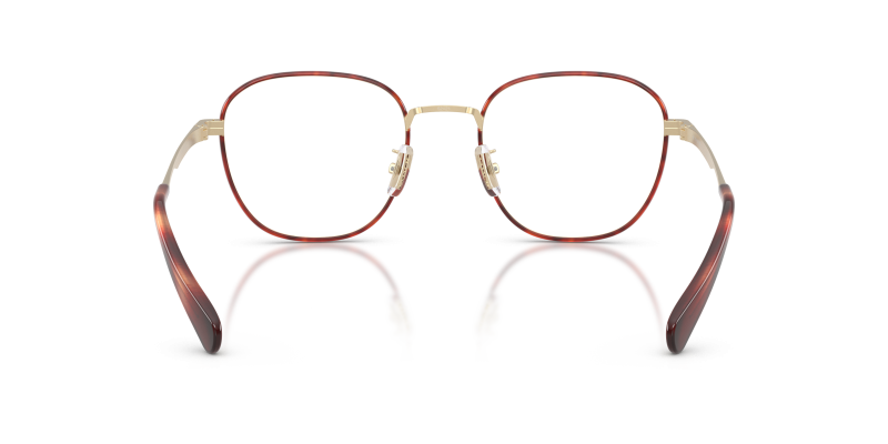 แว่นสายตา Coach HC5203-9005 สี Caramel Tortoise/Light Gold ด้านในขาแว่น