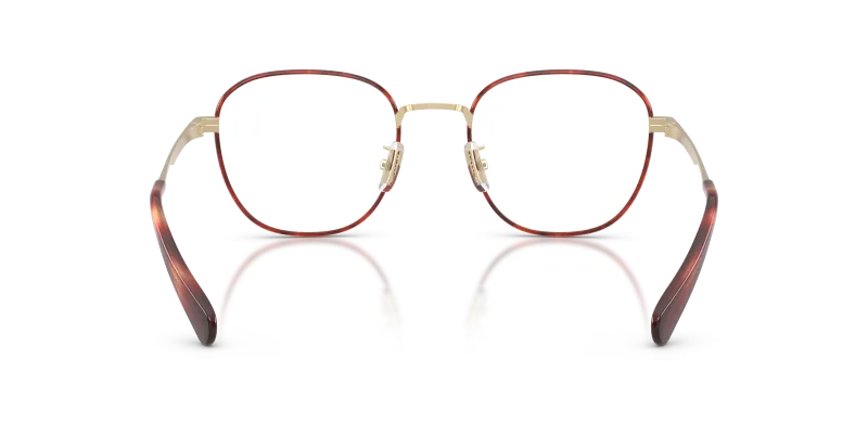 แว่นสายตา Coach HC5203-9005 สี Caramel Tortoise/Light Gold ด้านในขาแว่น