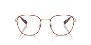 แว่นสายตา Coach HC5203-9005 สี Caramel Tortoise/Light Gold มุมมองด้านหน้า