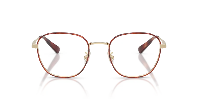 แว่นสายตา Coach Optic HC5203-9005 9005 Caramel Tortoise/Light Gold แว่นสายตา Coach HC5203-9005 สี Caramel Tortoise/Light Gold มุมมองด้านหน้า