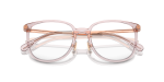 Coach Optic HC6241D 5705 Transparent Dusty Rose Coach HC6241D 5705 close-up ด้านหน้า