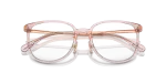 Coach Optic HC6241D 5705 Transparent Dusty Rose Coach HC6241D 5705 close-up ด้านหน้า
