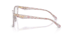 แว่นสายตา Coach HC6259U 5953SB มุมข้าง ชมพูลายฟลอรัล