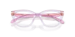 แว่นสายตา Coach Optic HC6289U 5936 Transparent Iris Coach HC6289U 5936 close-up ด้านหน้า