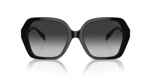 Coach HC8404U 50023C แว่นกันแดดอะซิเตทสีดำ เลนส์ Grey Gradient ด้านหน้า