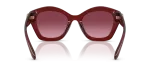 แว่นกันแดด Coach Sun HC8421U 58708H Milky Burgundy Burgundy Gradient แว่นกันแดด Coach HC8421U 58708H มุมมองด้านในขาแว่น แสดงรายละเอียดโลโก้ Coach