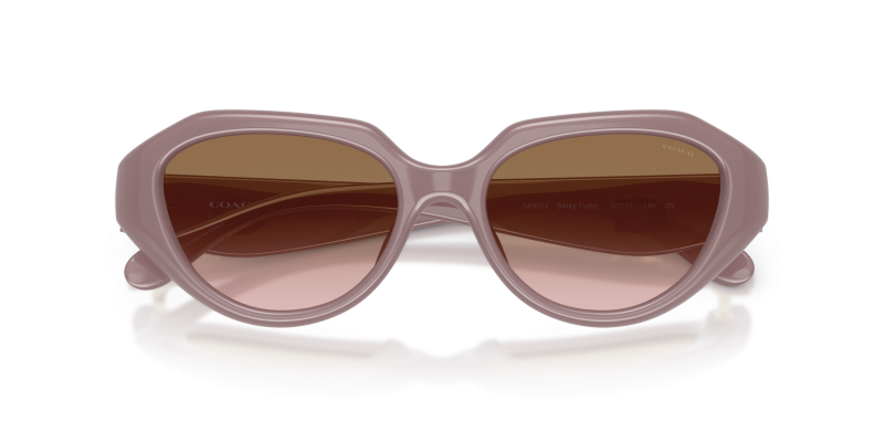 Coach HC8433U 549511 Milky Putty - ด้านหน้าพร้อมเคส