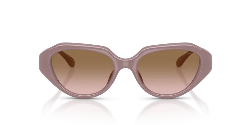 Coach Sun HC8433U 549511 Milky Putty Brown Peach Gradient Coach HC8433U 549511 Milky Putty - ด้านหน้า