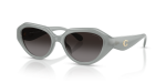 Coach Sun HC8433U 5905T3 Milky Eucalyptus Grey Polarized Coach HC8433U 5905T3 มุมไตรมาส สี Milky Eucalyptus เขียวอ่อน