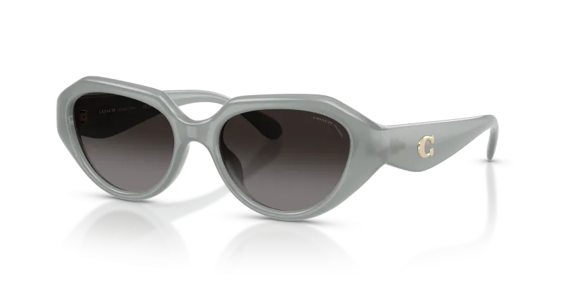Coach HC8433U 5905T3 มุมไตรมาส สี Milky Eucalyptus เขียวอ่อน
