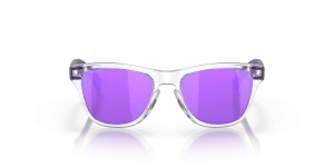 Oakley Frogskins XXS OJ9009-03 ด้านหน้า กรอบใส เลนส์ Prizm Violet