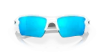 Oakley Flak 2.0 XL OO9188-94 Polished White Prizm Sapphire Oakley OO9188-94 918894 ขาแว่นด้านใน